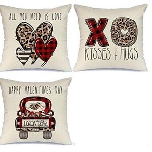 🌸AENEY Valentines Pillow Cases❤️